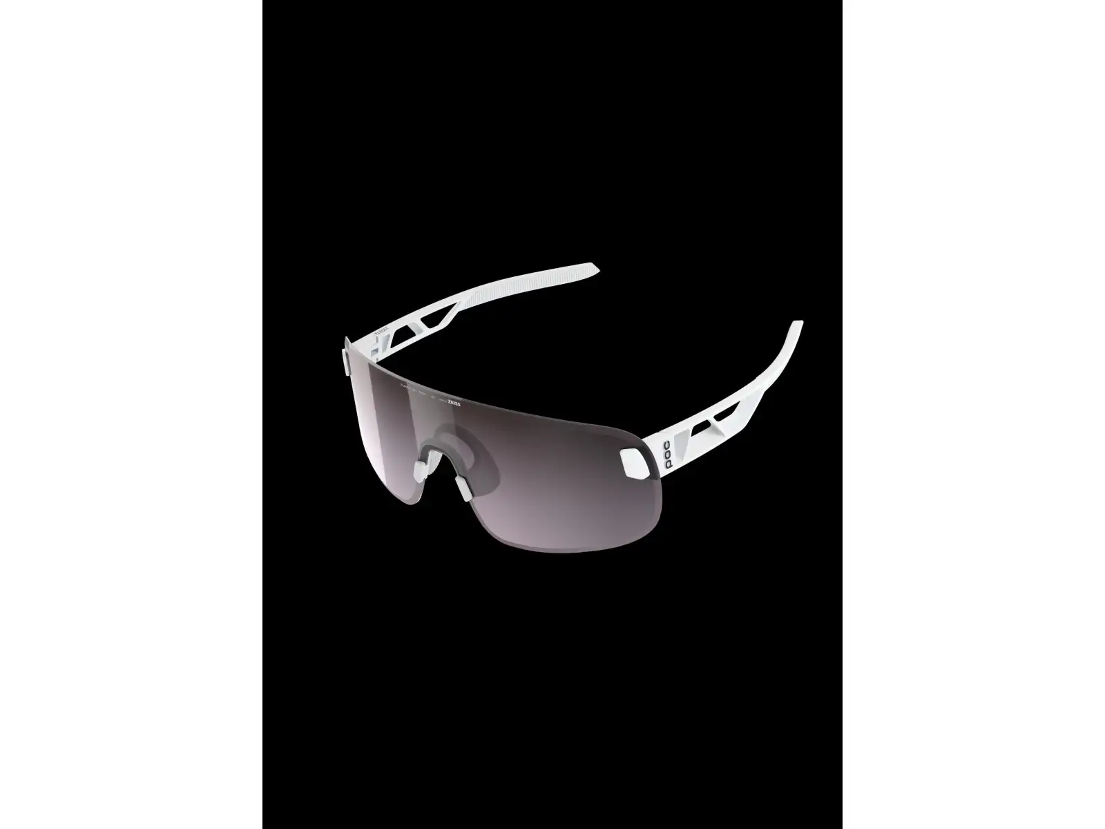 POC Elicit Sonnenbrille Hydrogen White/Clarity Road/Sunny Silver