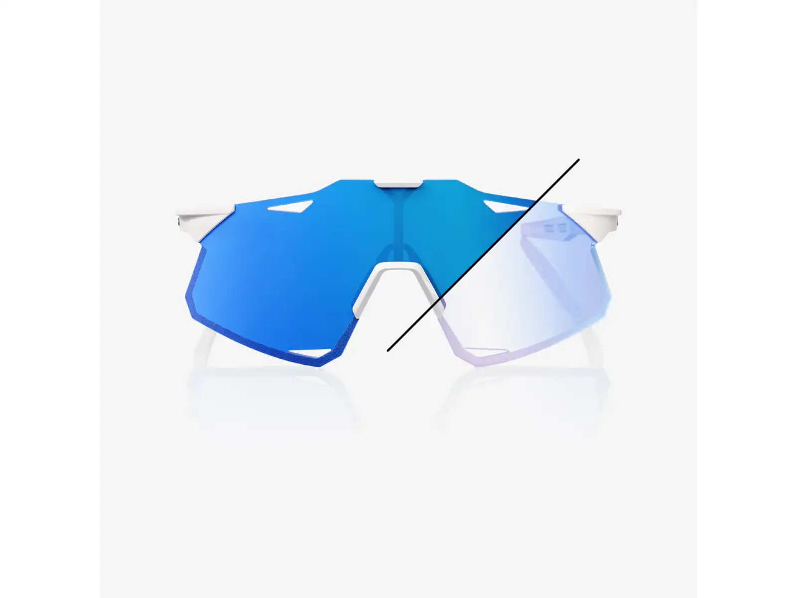 100% Hypercraft Brille LE Bastille Blue Mirror Photochromic