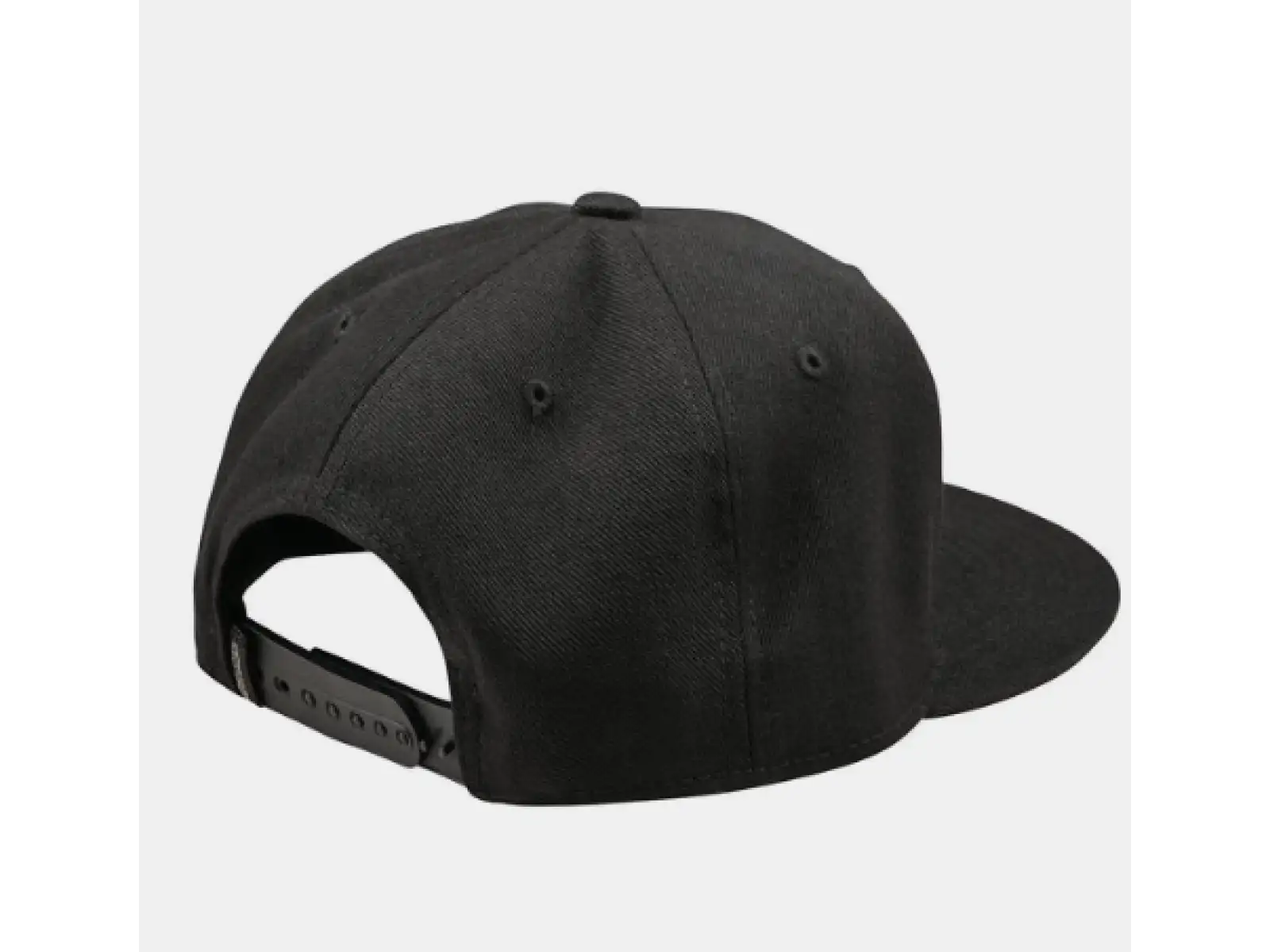 Troy Lee Designs Flat Bill Signature Snapback Kappe Black