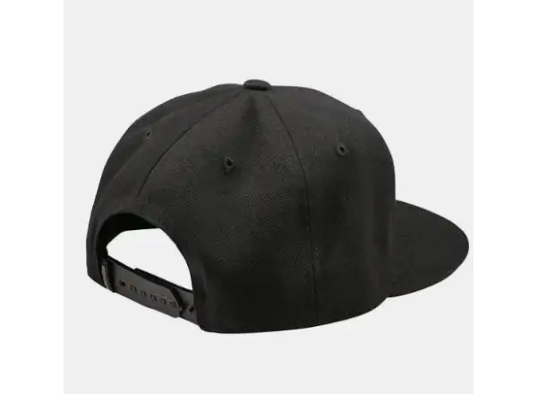 Troy Lee Designs Flat Bill Signature Snapback Kappe Black
