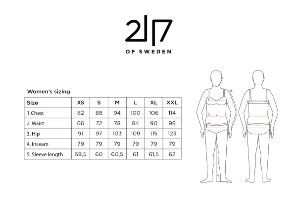 2117 of Sweden Krasse Damen Skihose Pistage