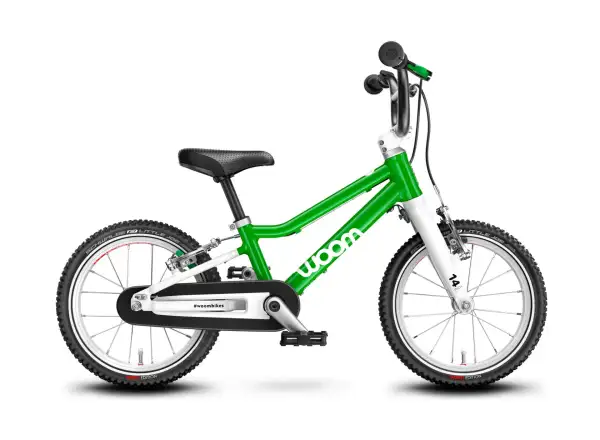 Woom 2 Green 14 Kinderfahrrad
