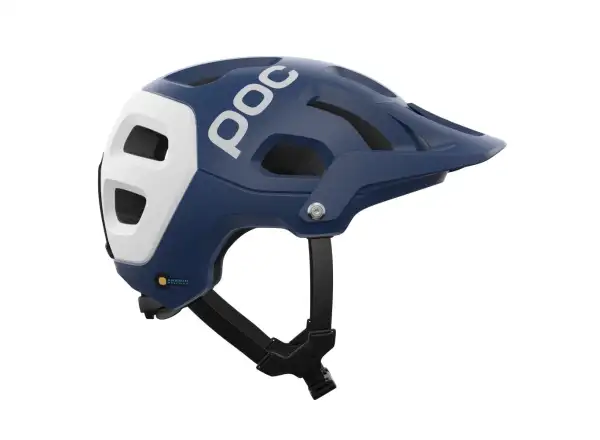 POC Tectal Race MIPS Helm Lead Blue/Hydrogen White Matt