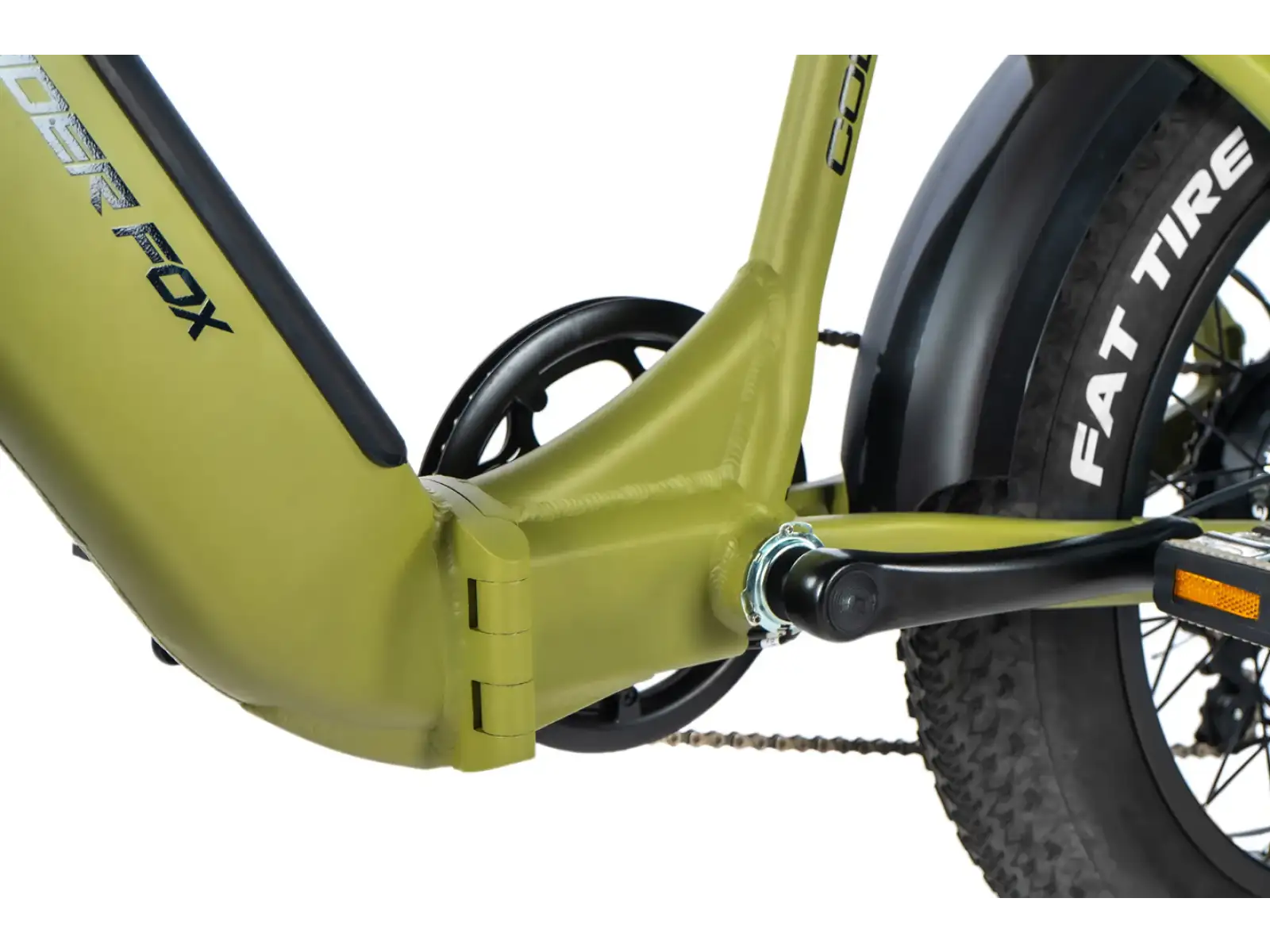 Leader Fox Cody 20 faltbares Elektrofahrrad grün