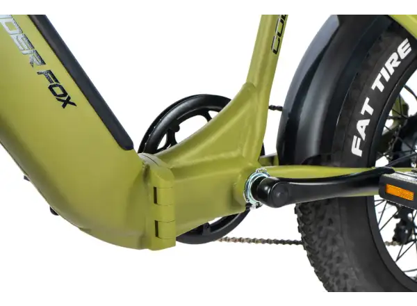 Leader Fox Cody 20 faltbares Elektrofahrrad grün