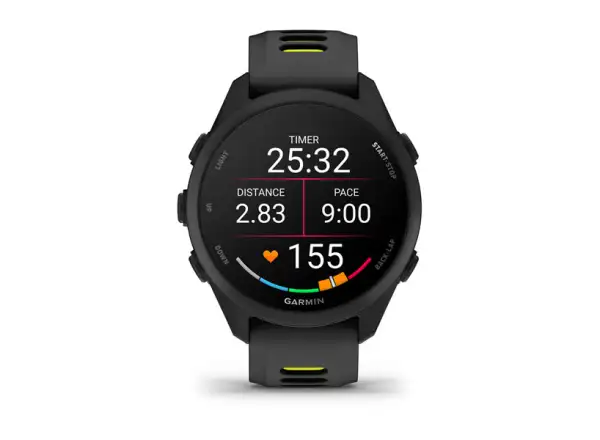 Garmin Forerunner 170 Black mit Armband Black/Amp Yellow