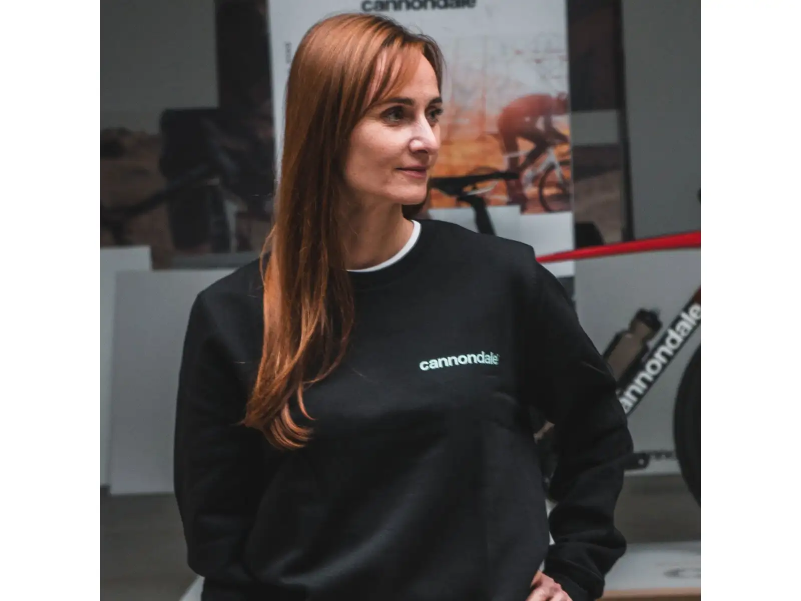 Cannondale Lifestyle Sweatshirt langer Ärmel Cool Mint/Black