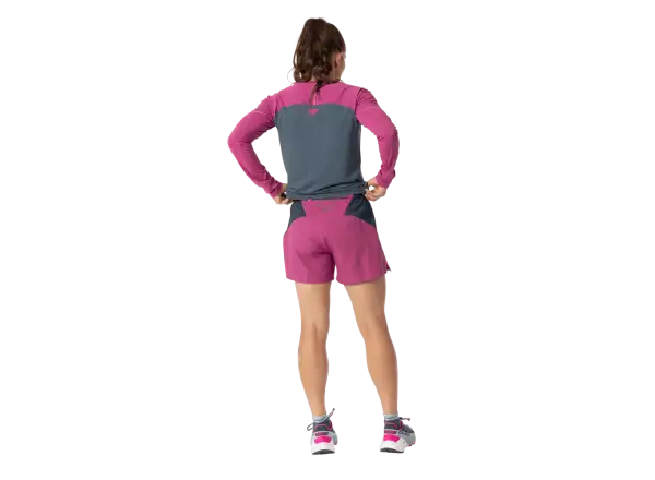 Dynafit Alpine Pro 2in1 Damen Laufshorts Magenta