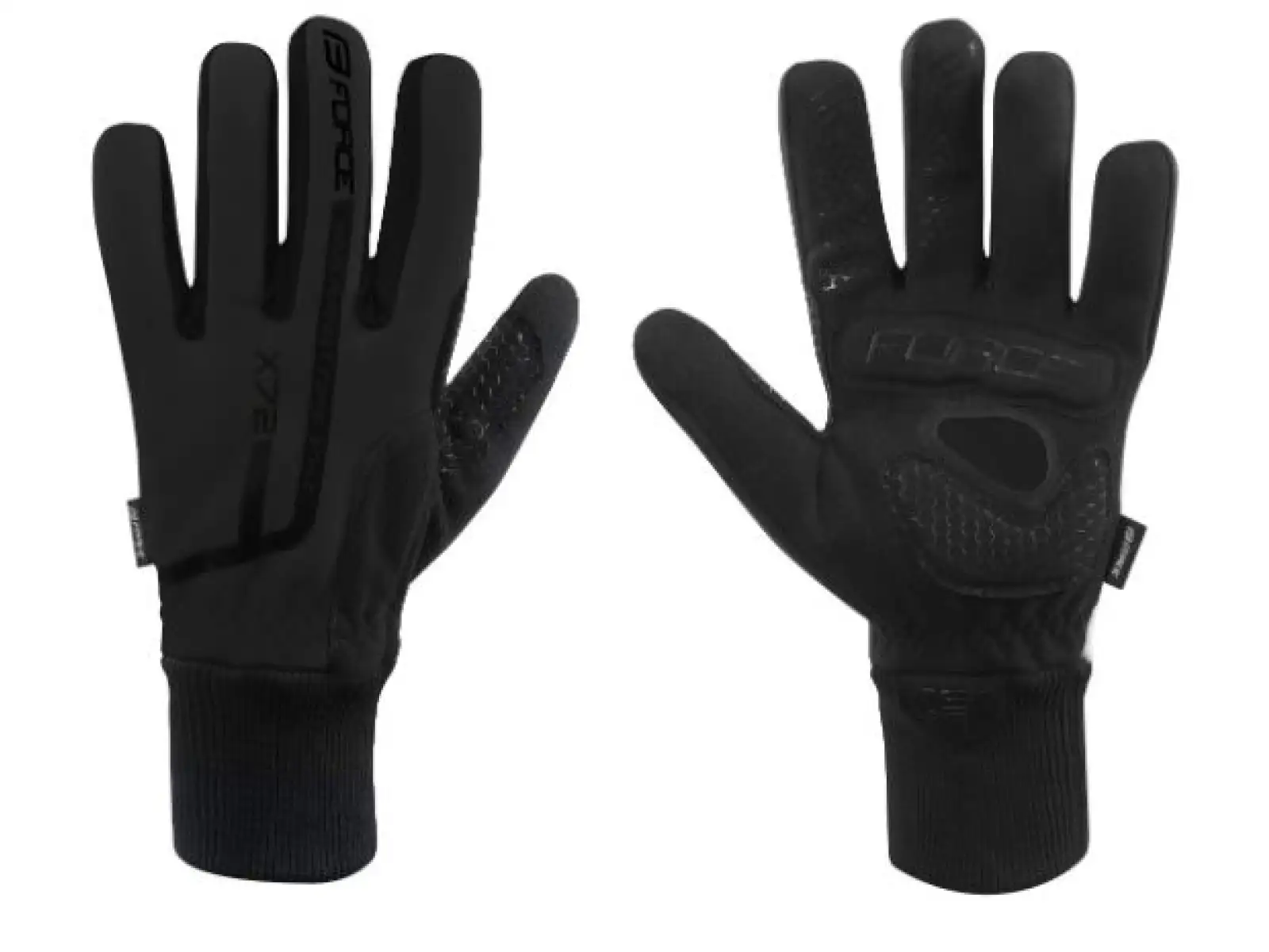 Force X72 Winter Handschuhe Schwarz