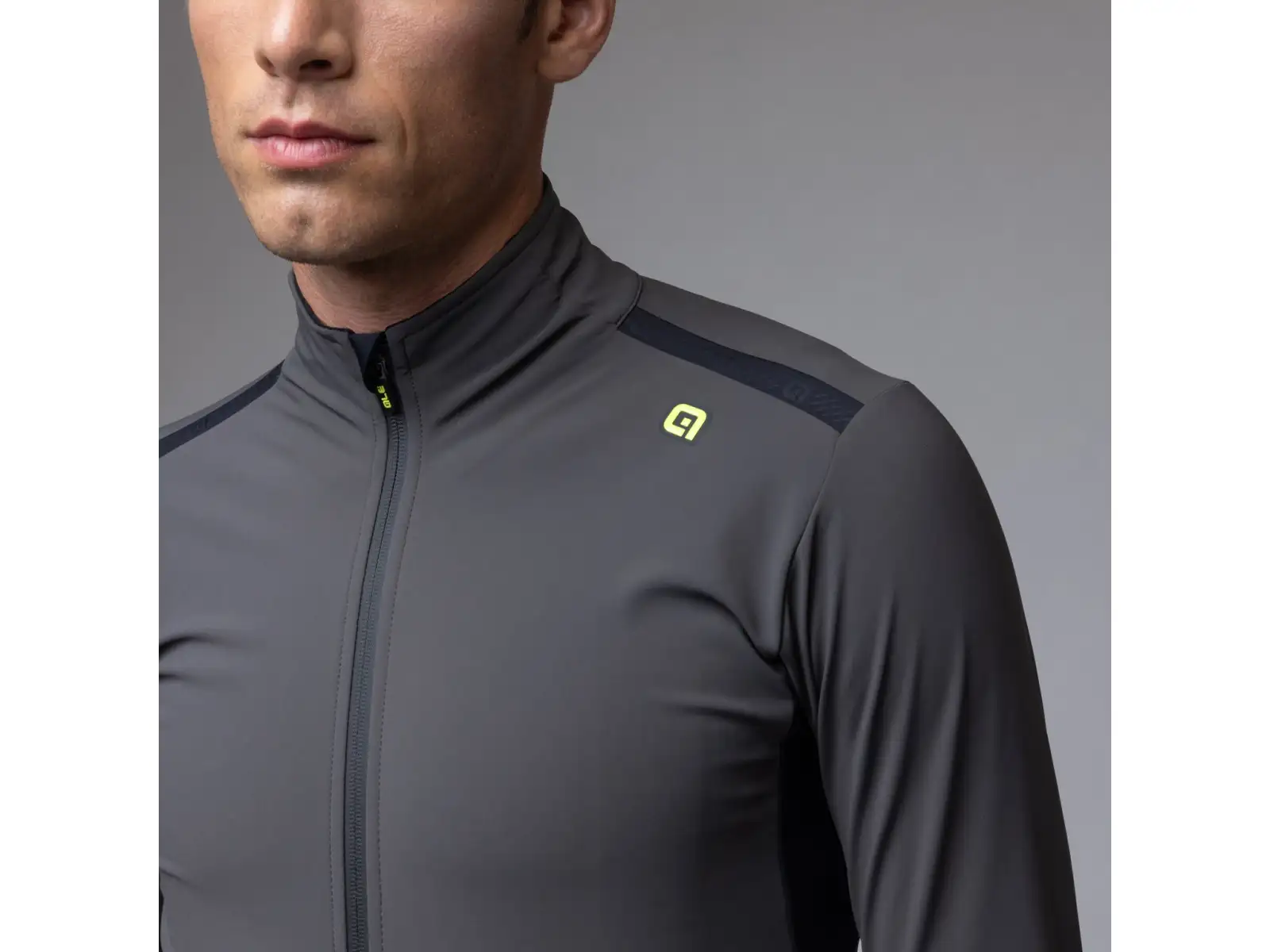 Alé Klimatik K-Tornado Herren Winter-Fahrradjacke Dark