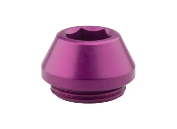 Wolf Tooth Achskappe für feste Nabe WT Boost lila.