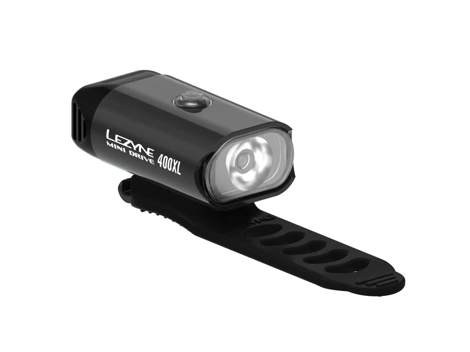 Lezyne Mini Drive 400 Frontleuchte Schwarz/Hochglanz