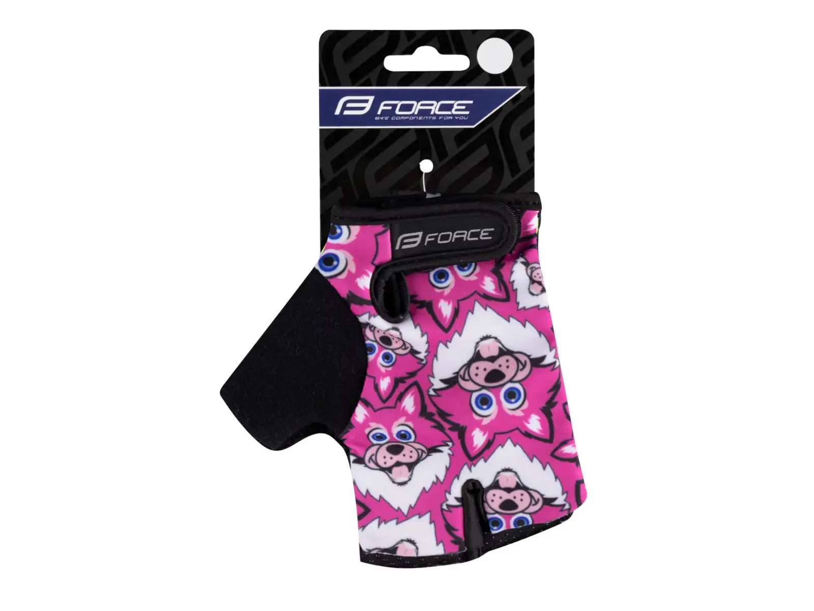 Force Wolfie Kid Kinder-Dreifingerhandschuhe Pink