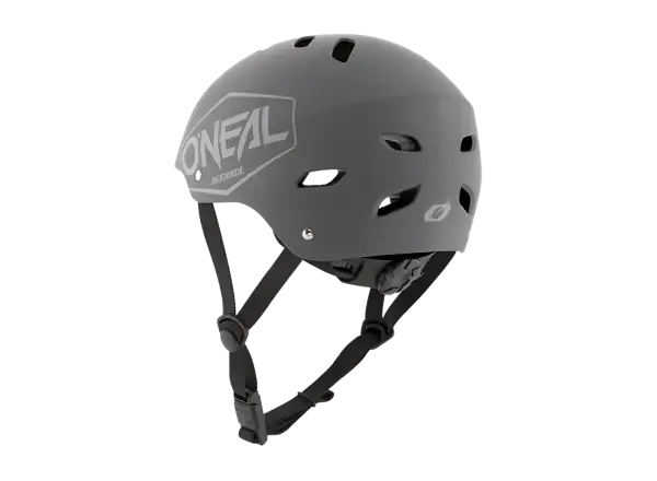 ONeal Dirt Lid Jugend Kinderhelm Einfarbig Grau