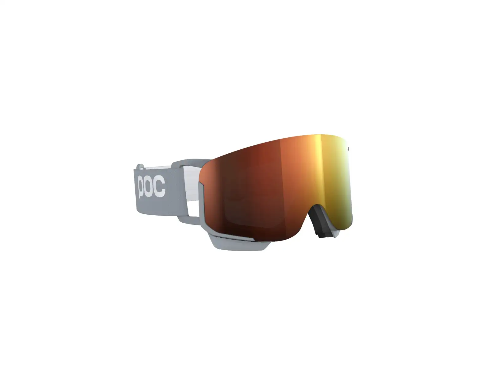 POC Nexal Mid WF Skibrille Granite Grey/Partly Sunny Orange