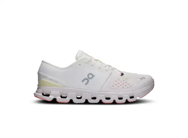 On Cloud X 4 Damenlaufschuhe Ivory/Sand