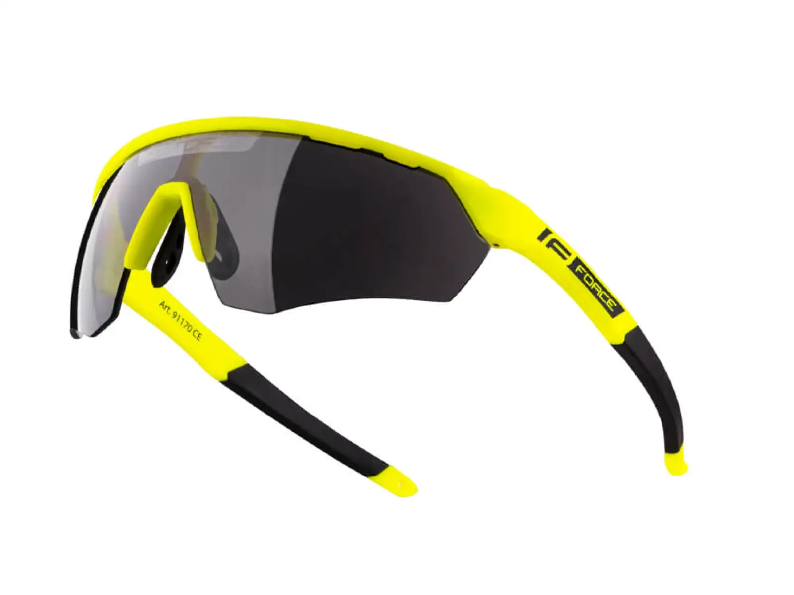 Force Enigma Fahrradbrille neon/schwarze Gläser