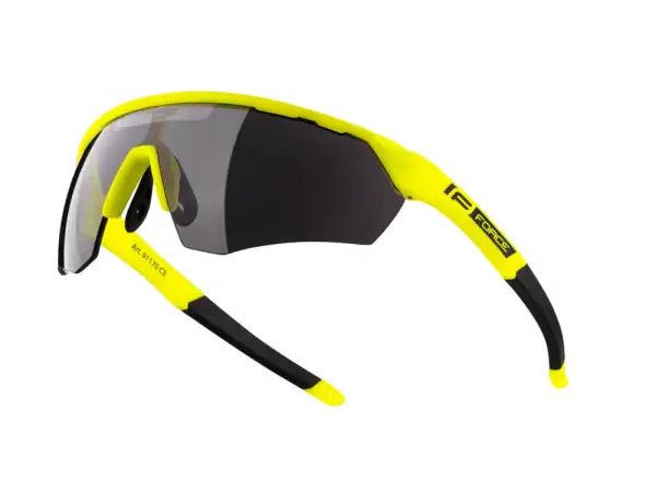 Force Enigma Fahrradbrille neon/schwarze Gläser
