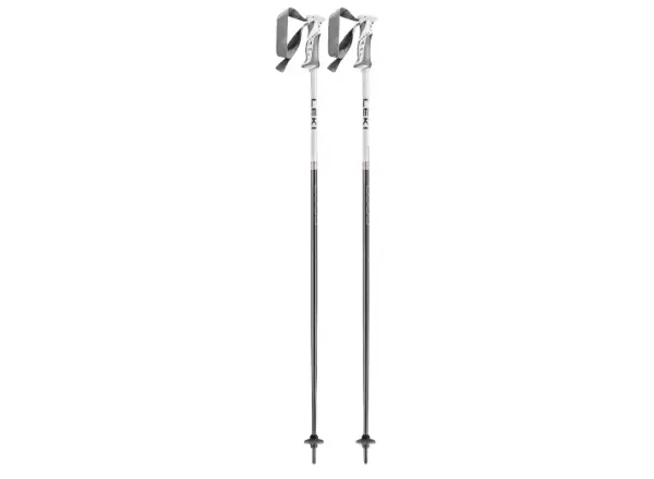 Leki Bliss Skistöcke Gunmetal/weiß/Roségold