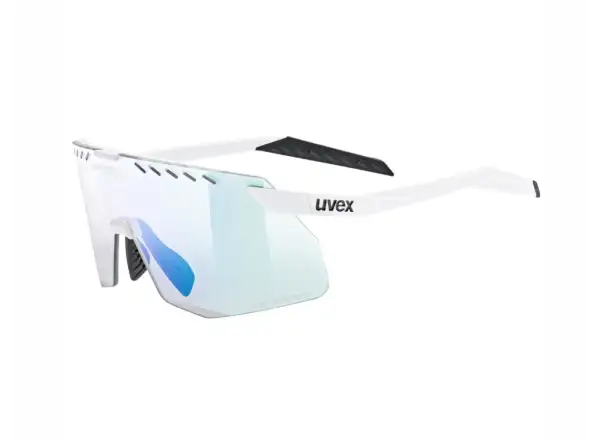 Uvex Pace Stage Variomatic Small Brille White Matt/Mirror Green