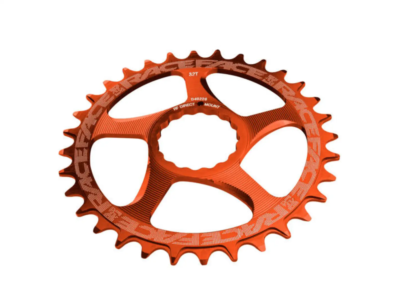 Race Face Einzel-Direct-Mount N/W Kettenblatt in Orange