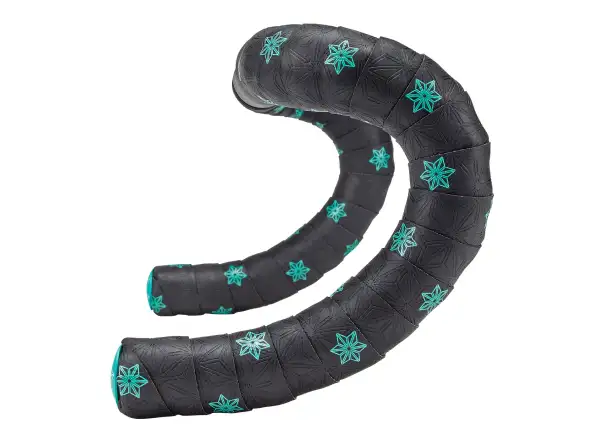 Supacaz Super Sticky Kush Galaxy Lenkerband celeste Unterbrecher/celeste Plugs