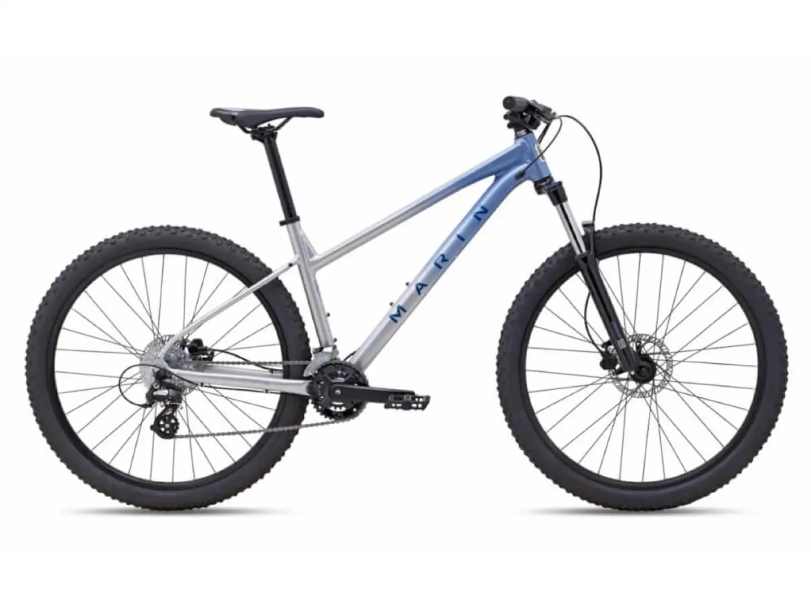 Marin Wildcat Trail 3 WFG 27,5" Damen-Mountainbike Gloss Silver/Light Blue/Dark Blue