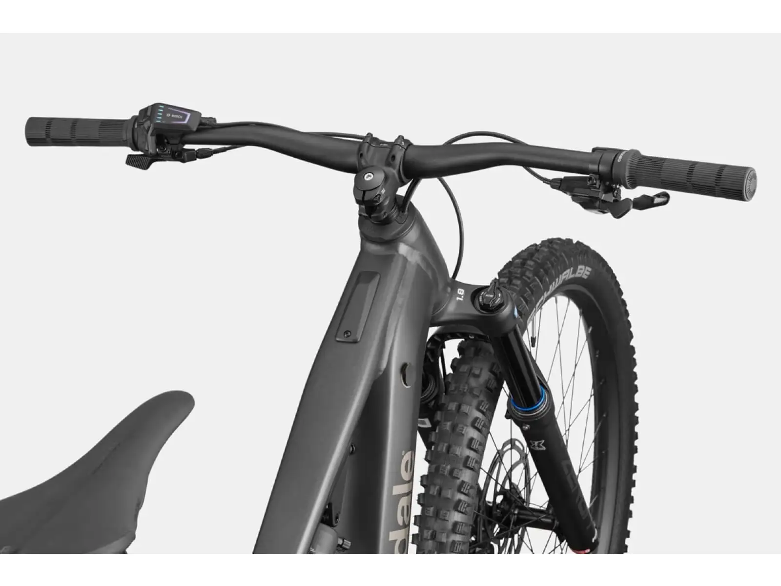Cannondale Moterra 4+ vollgefedertes Elektrofahrrad Obsidian