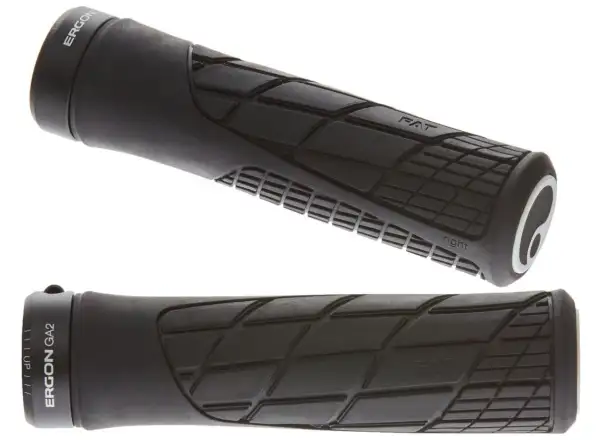 Ergon GA2 Fat schwarze Griffe
