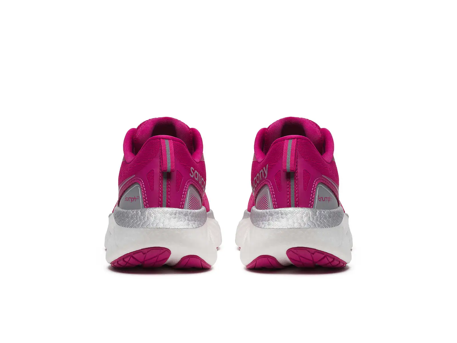 Saucony Triumph 22 Damen Laufschuhe Magenta