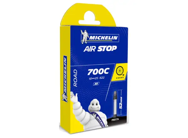 Michelin Air Stop 18/25-622 Straßenfahrradschlauch Presta-Ventil 48 mm