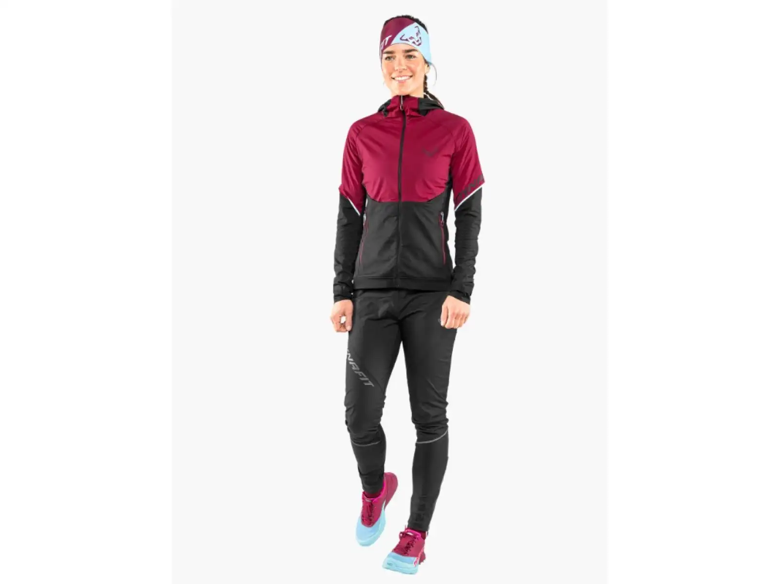 Dynafit Alpine Hybrid Damenlaufhose Black Out/Magnet