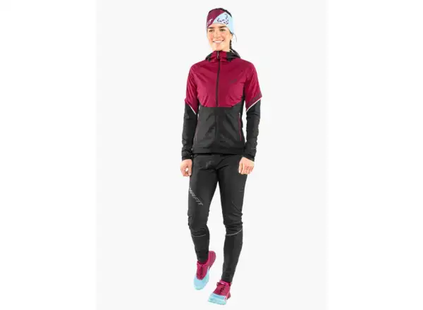 Dynafit Alpine Hybrid Damenlaufhose Black Out/Magnet