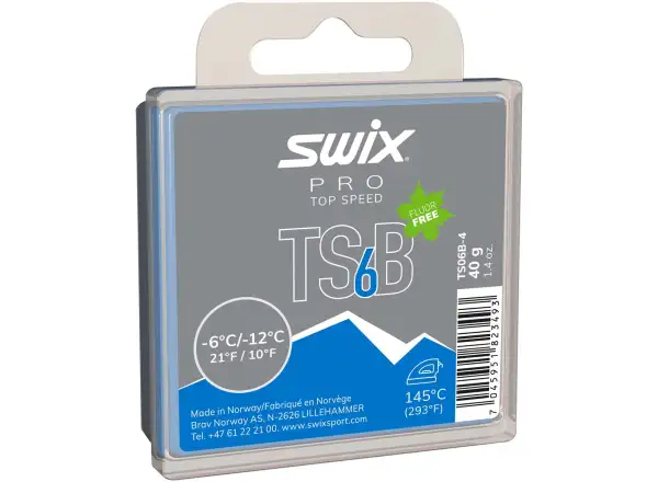 Swix TS06B Top Speed Gleitwachs 40 g