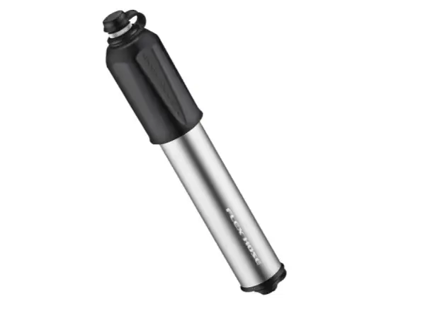 Lezyne Sport Drive HV Pumpe grau / Hochglanz