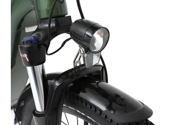 CANULL City 2 720 Wh Tiefeinsteiger E-Bike forest green