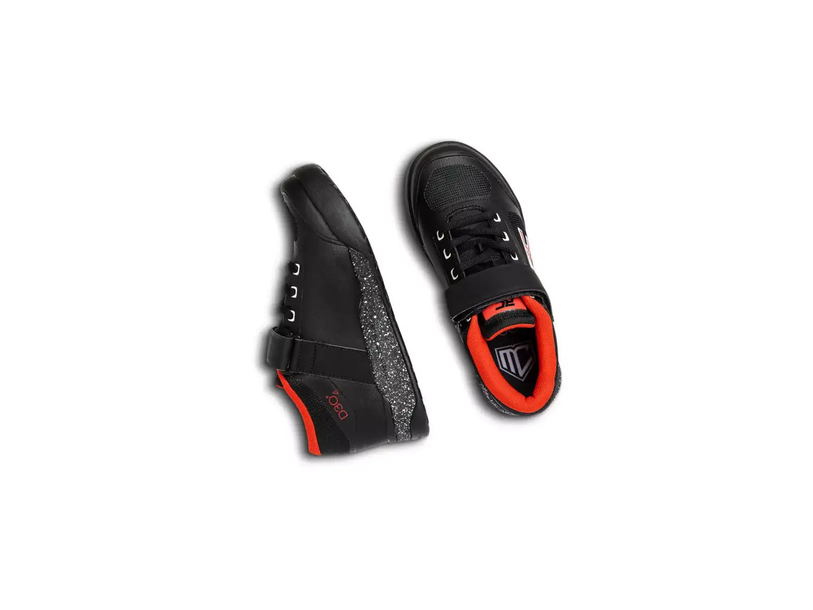 Ride Concepts Traverse Clip MTB Damenradschuhe schwarz/rot