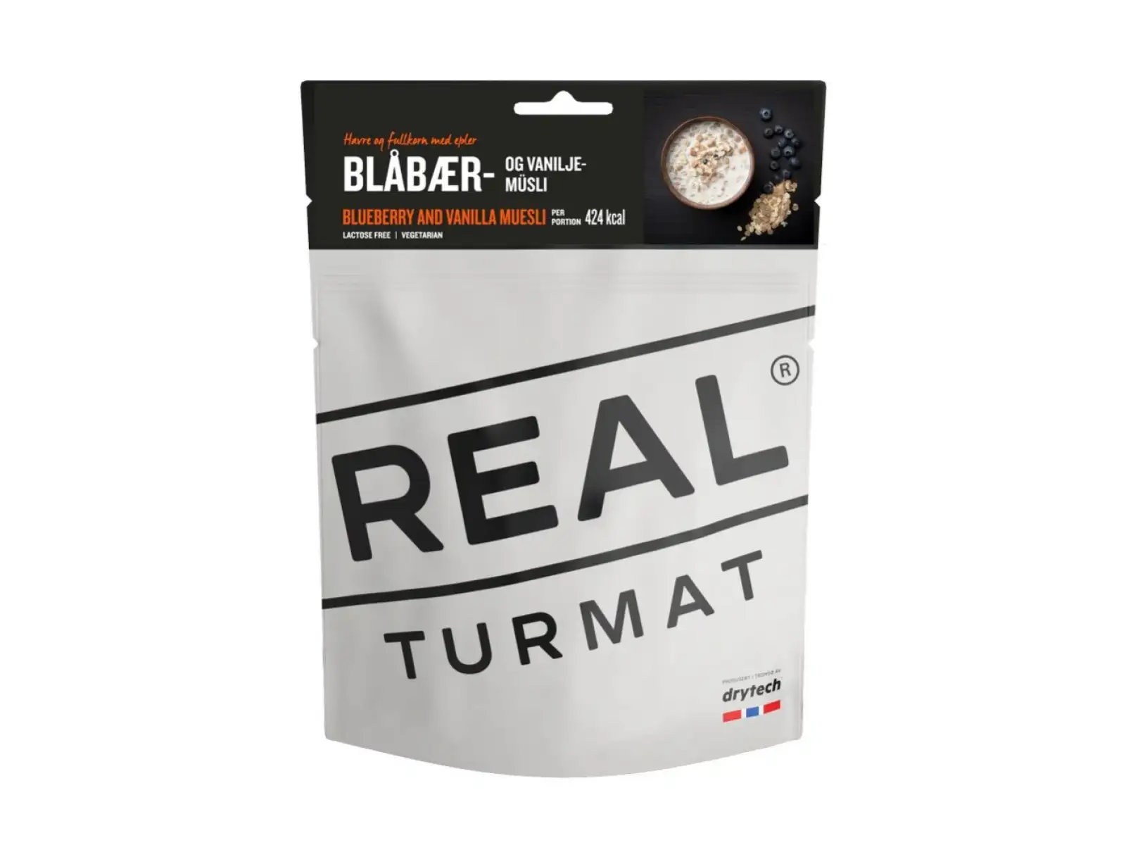 Real Turmat Müsli mit Heidelbeeren und Vanille