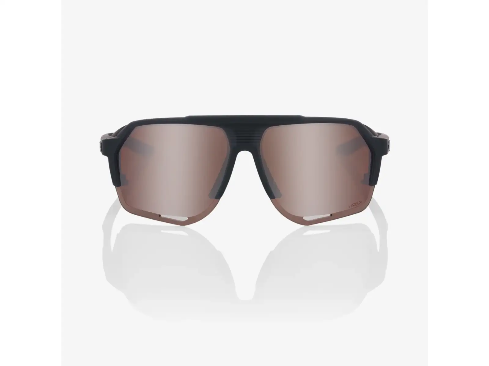 100% Norvik-Brille Soft Tact HiPER Kristall Schwarz/Karmesinrot
