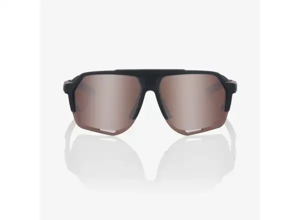 100% Norvik-Brille Soft Tact HiPER Kristall Schwarz/Karmesinrot