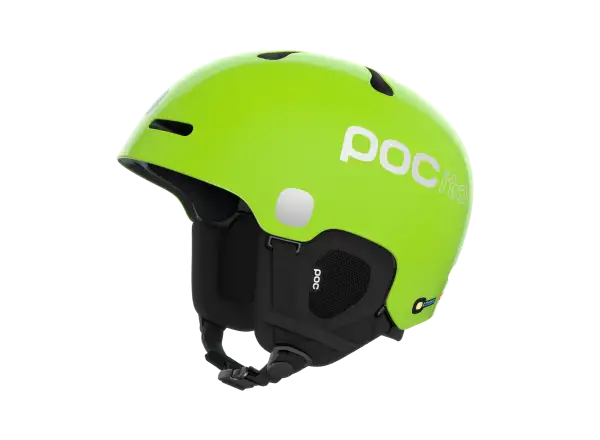 POC POCito Fornix MIPS Kinder Skihelm Fluorescent Yellow/Green