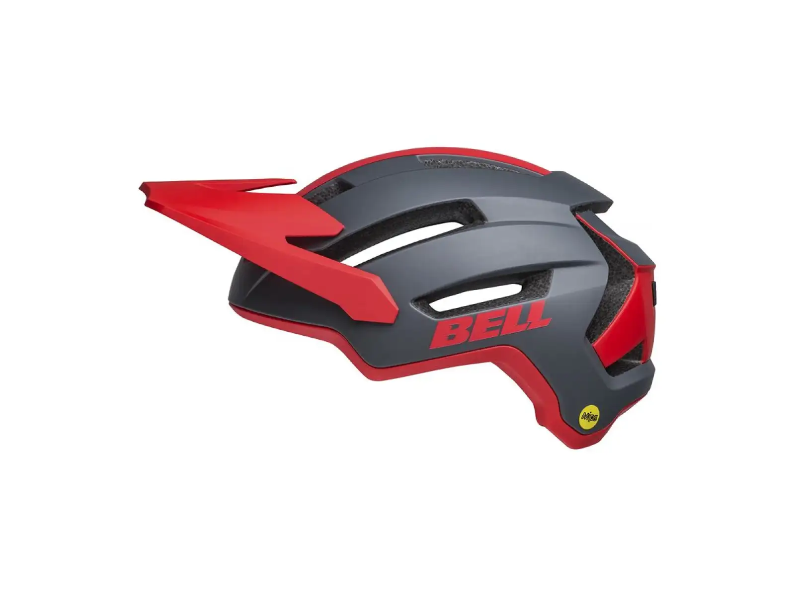 Bell 4Forty Air Mips Helm Mat Gray/Red