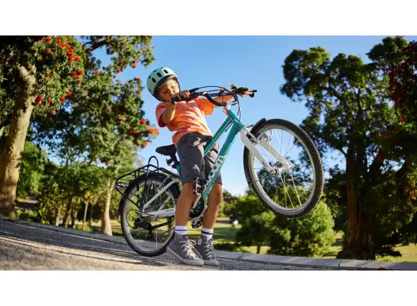 Woom GO 4 Metallic Blue 20 Kinderfahrrad