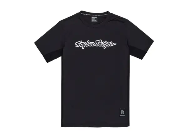 Troy Lee Designs Skyline Ride Tee Herren Trikot Kurzarm Signature Black