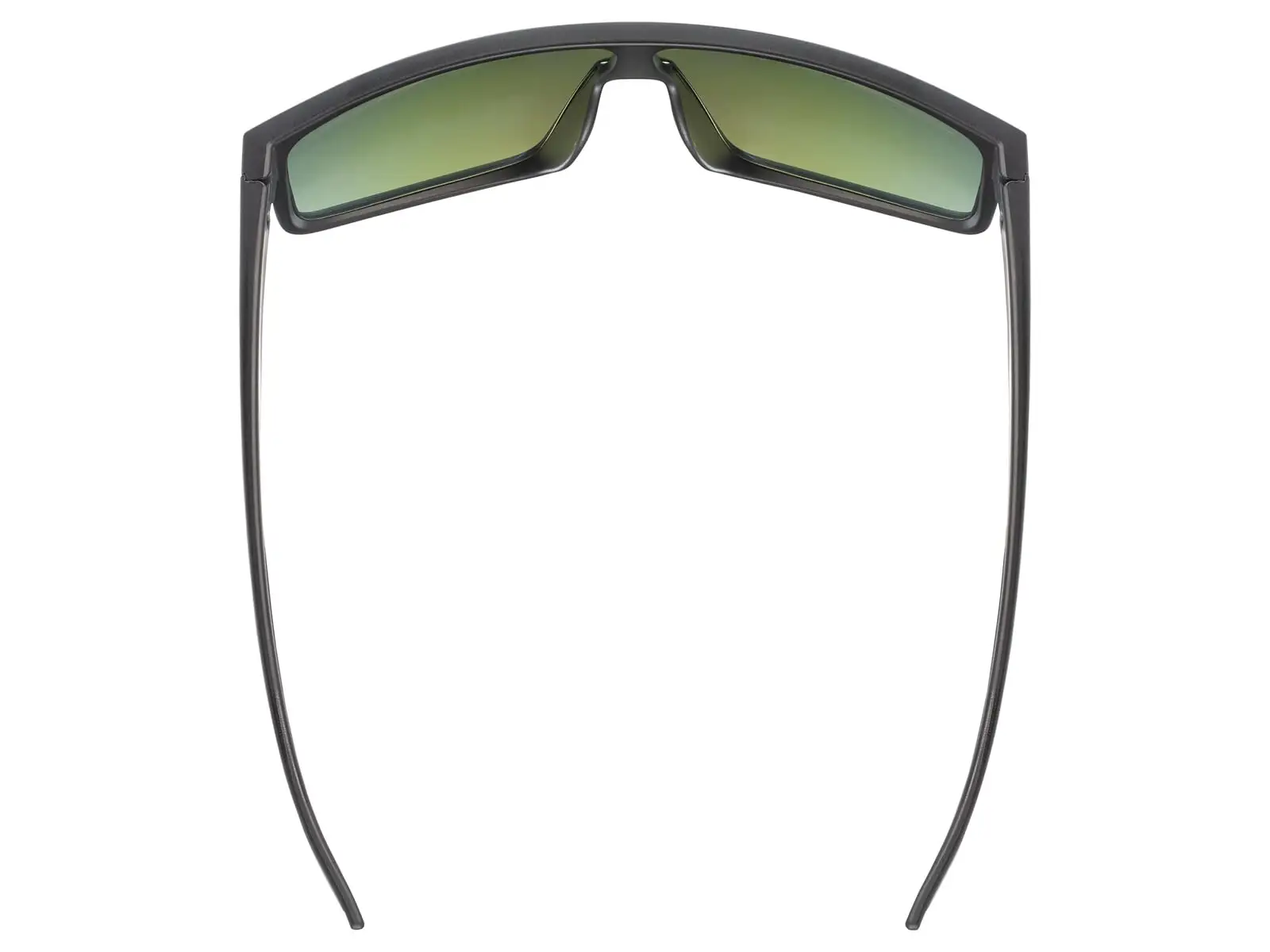 Uvex LGL 51 Fahrradbrille Black Mat/Mirror Green