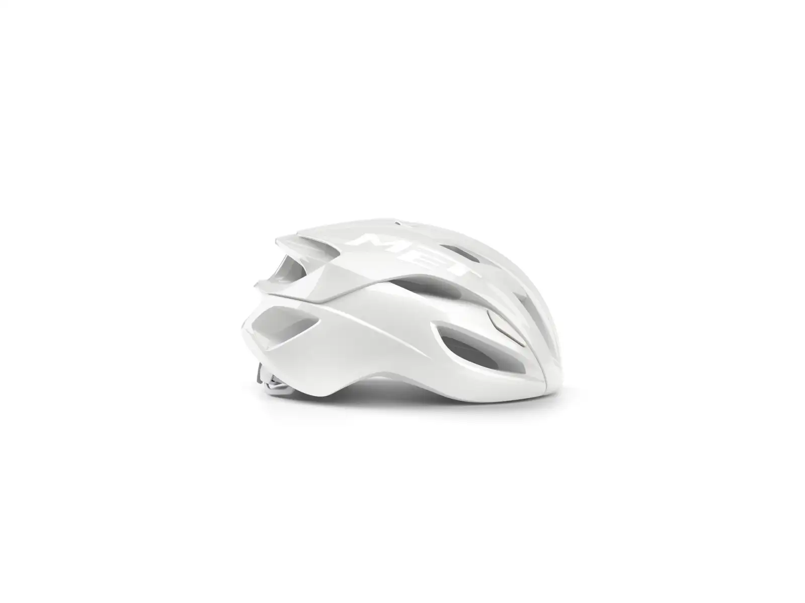 MET Rivale MIPS Fahrradhelm Absolute White Limited Edition