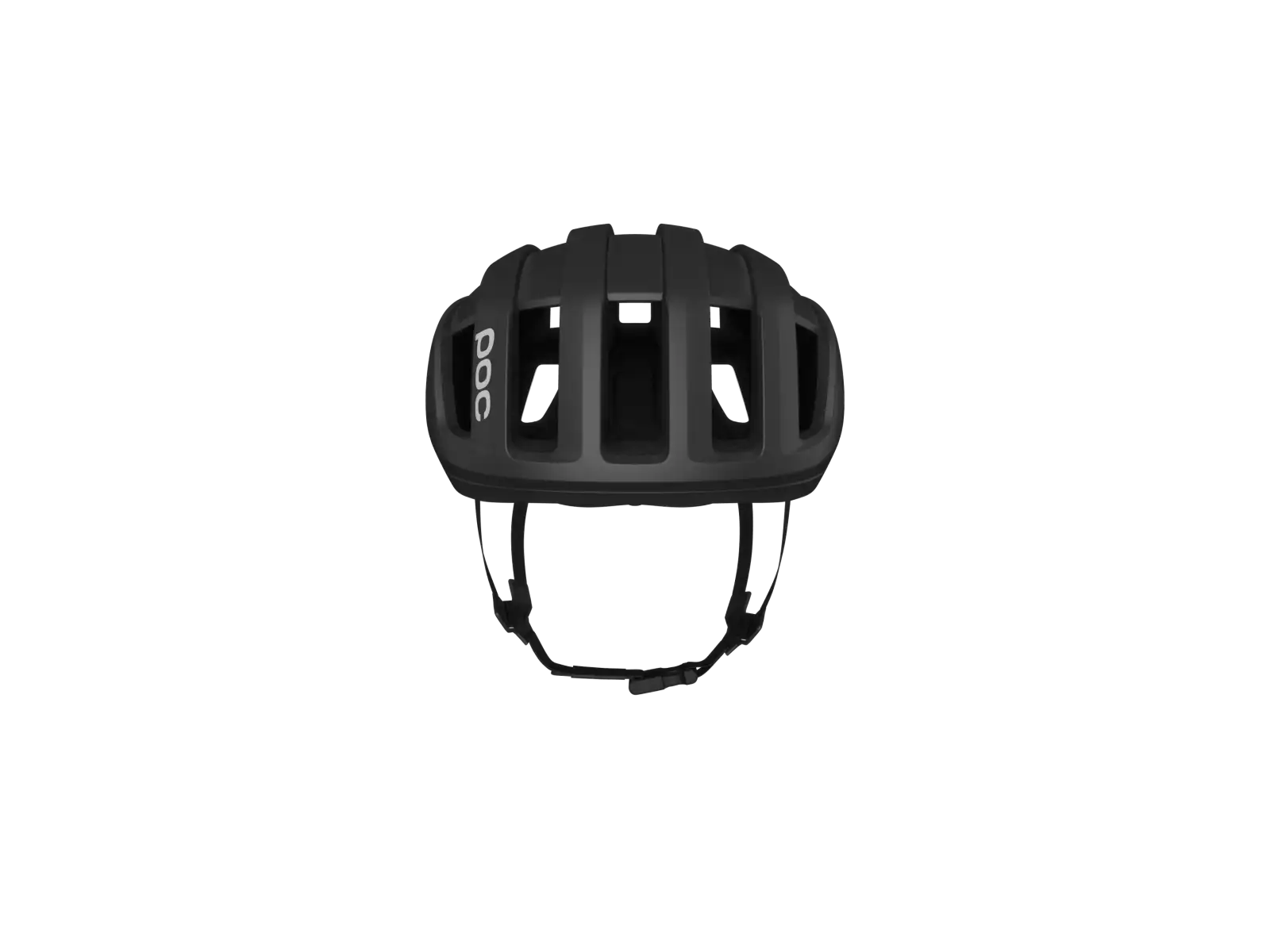 POC Cytal Straßenhelm Uranium Black Matt/Hydrogen White/Logo