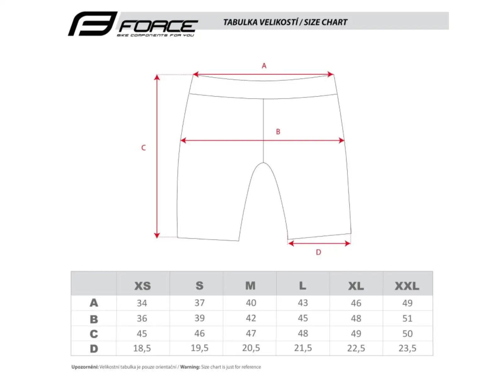 Force MTB Innenhose schwarz