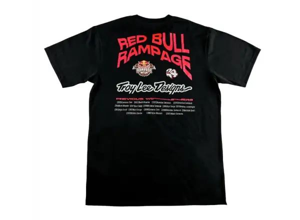 Troy Lee Designs x Red Bull Rampage Mind Melt Herren T-Shirt kurzarm Black