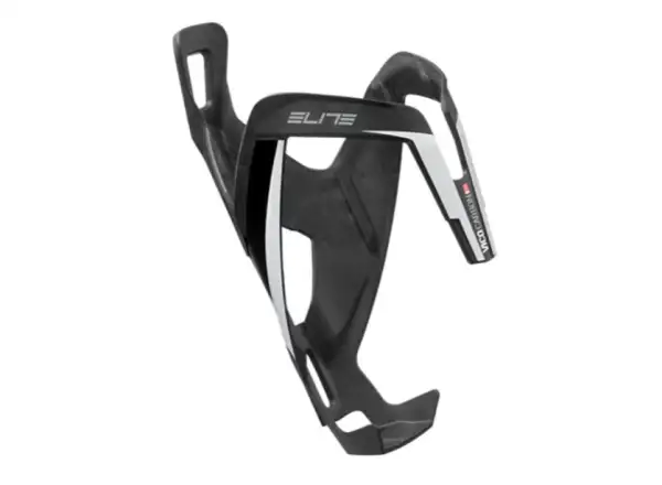 Elite Vico Carbon Flaschenhalter in mattem Weiß